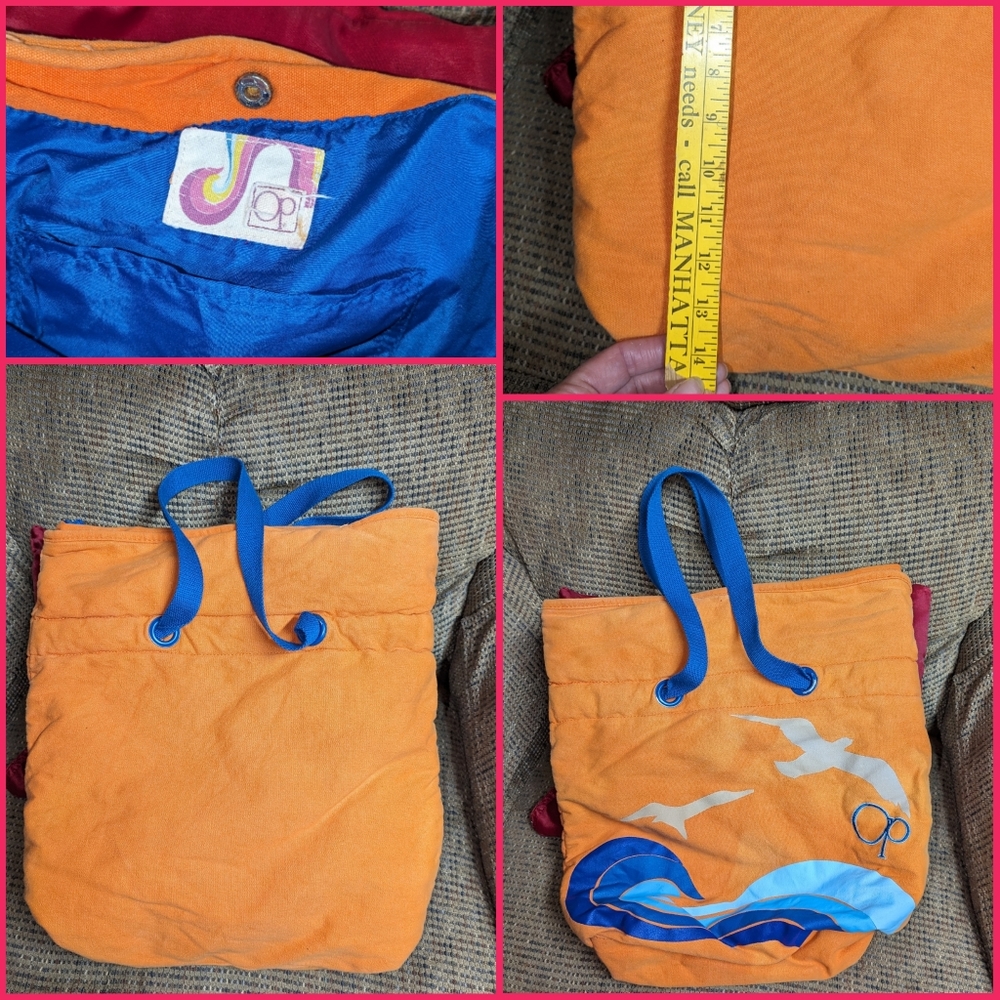 Vintage OP beach bag